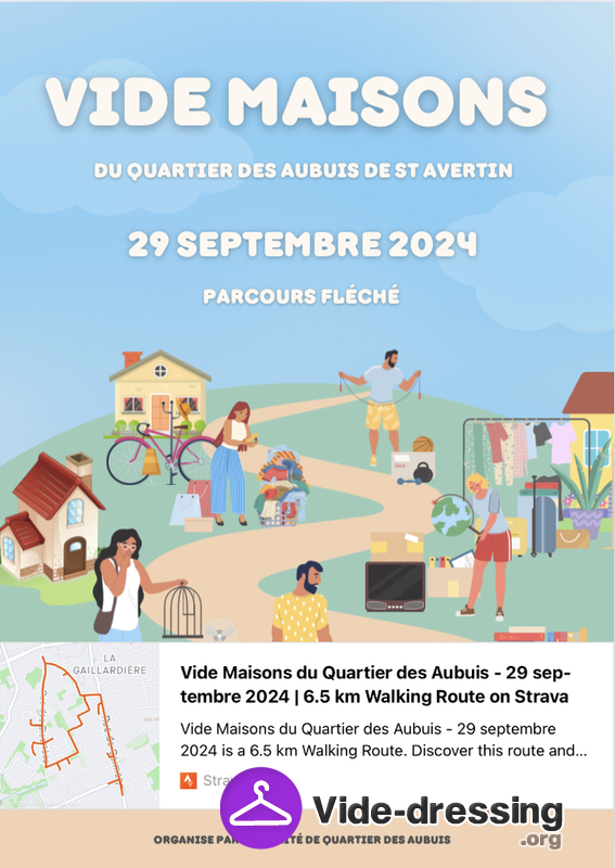 1 er vide maison et vide dressing du quartier des aubuis.