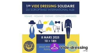 Photo du vide-dressing 1er Vide dressing solidaire du Soroptimist International Alb