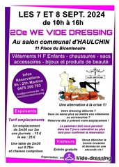 Photo du vide-dressing 20eme we vide dressing haulchin