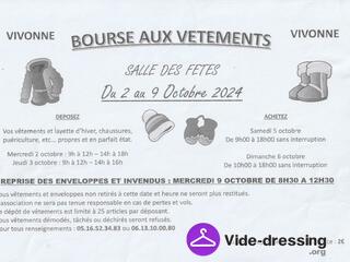 Photo du vide-dressing bourse aux vêtements