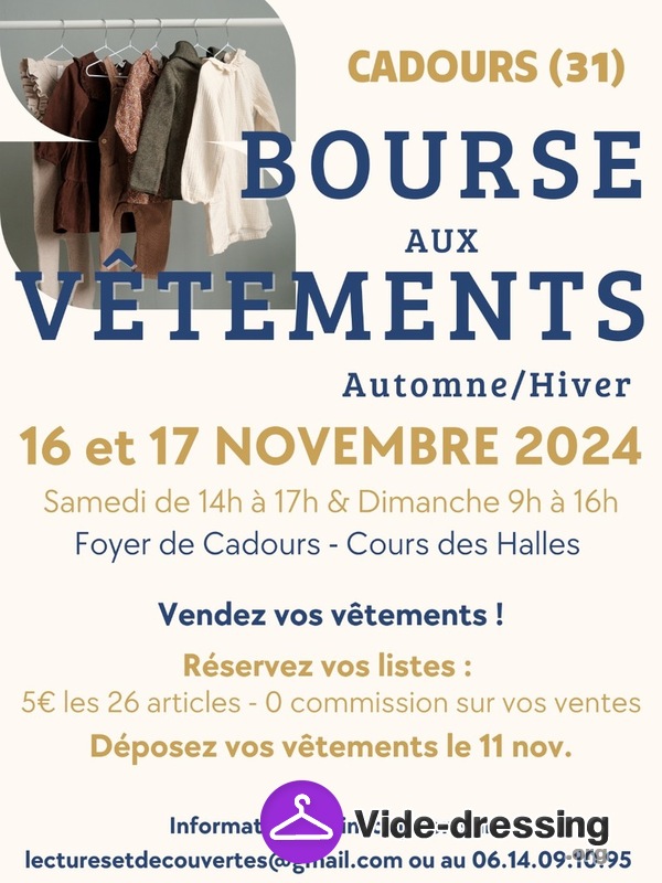 Bourse aux vêtements Adulte - Enfant - Puériculture