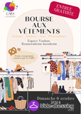 Bourse aux vêtements, jouets et accessoires de puériculture