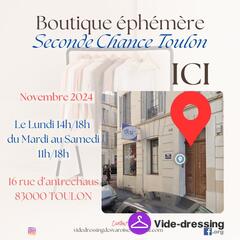 Photo du vide-dressing Boutique éphémère Seconde Chance Toulon