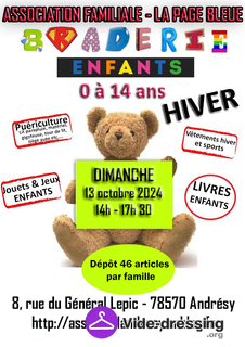 Photo du vide-dressing Braderie des enfants hiver