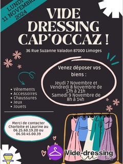 Photo du vide-dressing Cap’occaz