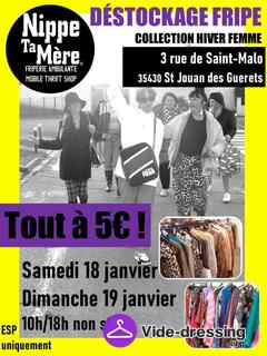 Photo du vide-dressing Déstockage Fripe