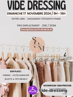 Photo du vide-dressing Grand vide dressing