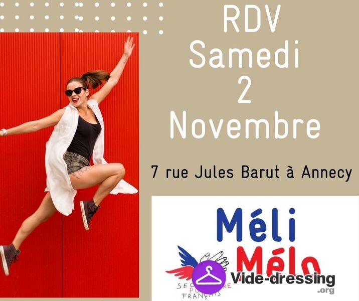 Grand vide dressing du secours pop chez Méli Mélo