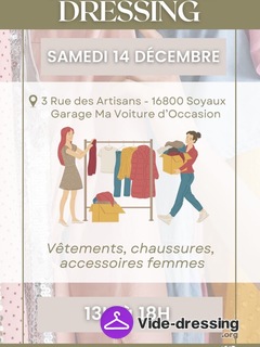 Photo du vide-dressing Grand vide dressing femme