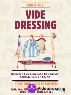 Photo du vide-dressing Grand vide dressing petit prix