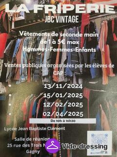 Photo du vide-dressing Grande Friperie de vêtements (H-F-enfants) de 1 à 5 euros