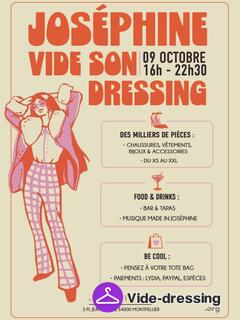 Photo du vide-dressing JOSÉPHINE VIDE SON DRESSING (mode femme uniquement)