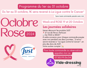 Photo du vide-dressing Les journées solidaires chez Just France