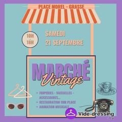 Photo du vide-dressing Marché vintage