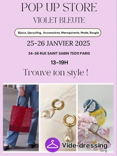 Photo du vide-dressing Popup store