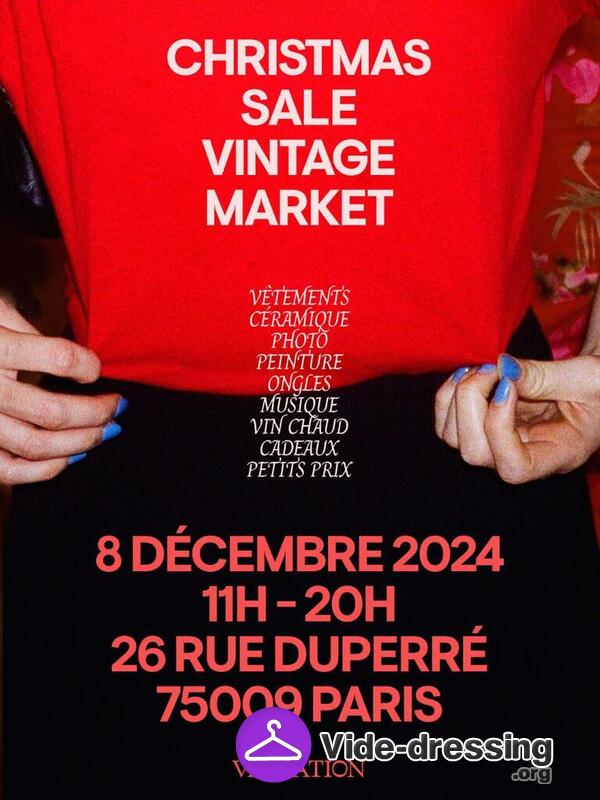 Variation : marche du noel. vide grenier. dressing. vintage.