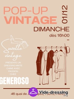 Photo du vide-dressing Vente Vintage Luxury et design archives MIXTE