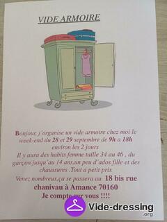 Photo du vide-dressing Vide armoire