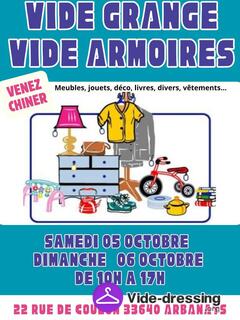 Photo du vide-dressing Vide armoires