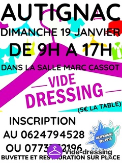 Photo du vide-dressing Vide dressing