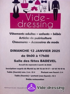 Photo du vide-dressing Vide dressing