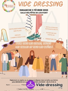 Photo du vide-dressing Vide dressing