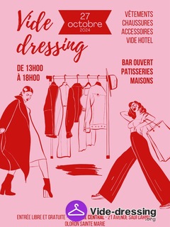 Photo du vide-dressing Vide dressing au Central