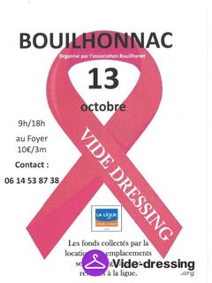 Photo du vide-dressing Vide dressing (au profit de la ligue contre la cancer)