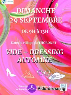 Photo du vide-dressing Vide Dressing d'automne