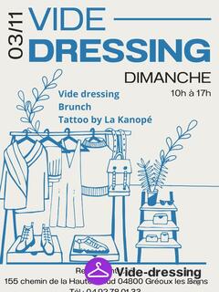 Photo du vide-dressing Vide dressing de Cala