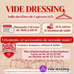 Photo du vide-dressing Vide dressing à Capvern