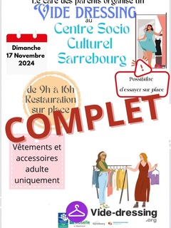 Photo du vide-dressing Vide dressing - Centre socioculturel