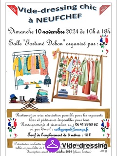 Photo du vide-dressing Vide dressing chic