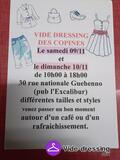 Photo Vide dressing des copines à Guéhenno