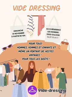 Photo du vide-dressing Vide dressing a domicile