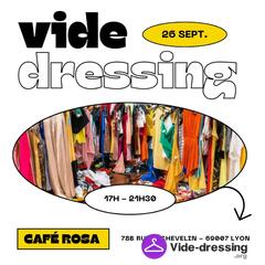 Photo du vide-dressing Vide dressing du Café Rosa