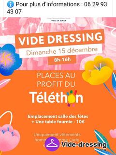 Photo du vide-dressing Vide dressing du telethon