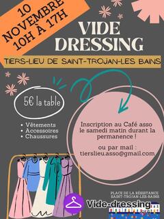 Photo du vide-dressing Vide-dressing du Tiers-lieu de Saint-Trojan-les-bains