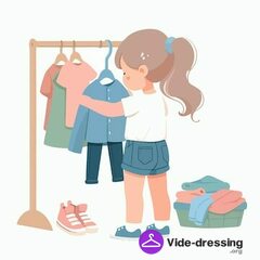 Photo du vide-dressing Vide dressing enfants