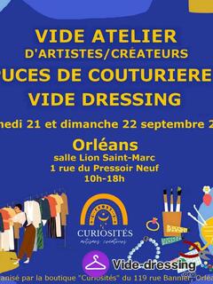 Photo du vide-dressing vide dressing et atelier, puces de couturières