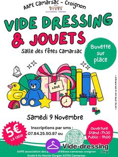 Photo du vide-dressing Vide dressing et jouet