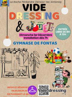 Photo du vide-dressing Vide dressing et jouets