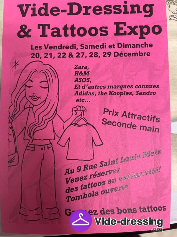 Vide-dressing et tattoo expo