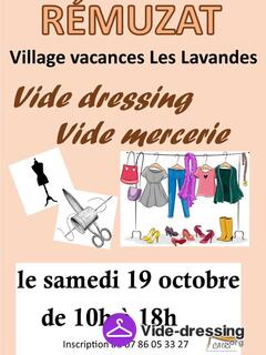 Photo du vide-dressing Vide dressing et vide mercerie