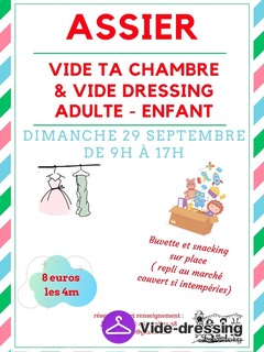 Photo du vide-dressing Vide dressing et vide ta chambre de l’APE