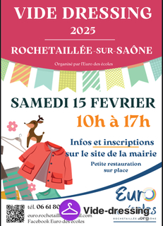 Photo du vide-dressing Vide dressing euro des ecoles rochetaillee