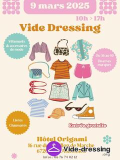 Photo du vide-dressing Vide-dressing féminin