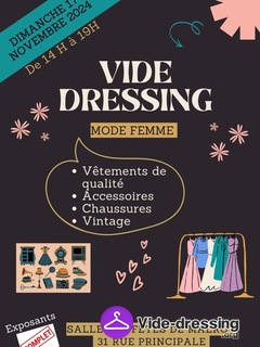 Photo du vide-dressing Vide dressing femme