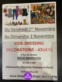 Photo du vide-dressing Vide dressing de fin d’année