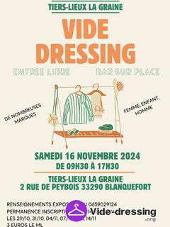 Photo du vide-dressing Vide Dressing LA GRAINE